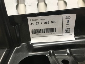 BMW 5 F11 KOMBI VÍKO KUFRU KUFRU NOVÁ ORIGINÁLNÍ