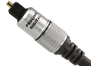 ЭКСКЛЮЗИВНЫЙ ОПТИЧЕСКИЙ КАБЕЛЬ TOSLINK PROLINK 1,2 м