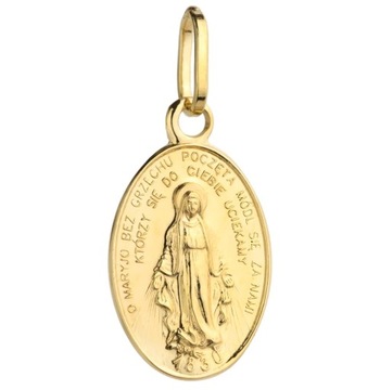 Cudowny Medalik złoty 585 (14k)