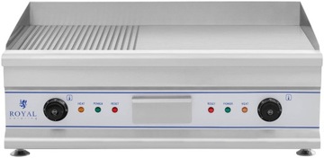 ДВОЙНОЙ ГРИЛЬ 2x 3200 Вт 2 ТЕРМОСТАТА 75 СМ СТАЛЬ