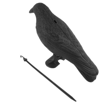 ПЛАСТИКОВЫЙ ВОРОН – ЭФФЕКТИВНЫЙ ОТПУСКАТЕЛЬ ДЛЯ МАЛЕНЬКИХ ПТИЦ