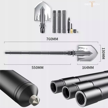 СКЛАДНОЙ ВОЕННЫЙ ТАКТИЧЕСКИЙ НОЖ САПЕРКА GERTECH