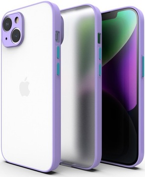 ETUI MATOWE OCHRONA APARATU DO IPHONE 13 | FIOLET