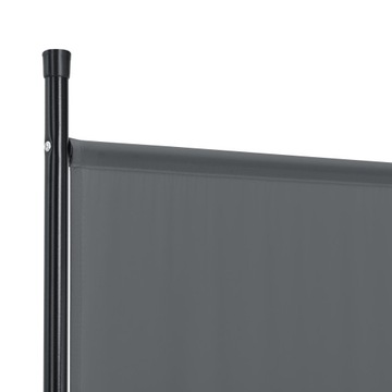 Комнатная ширма из 4 частей. 200x171 см Темно-серый