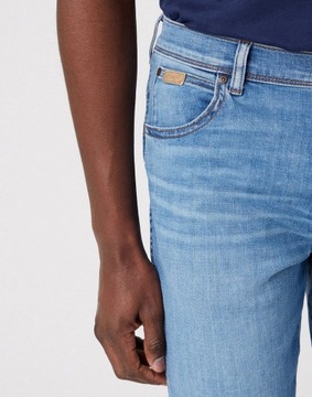 Męskie spodnie jeansowe dopasowane Wrangler TEXAS SLIM W34 L32