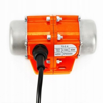 1-ФАЗНЫЙ ВИБРАЦИОННЫЙ ДВИГАТЕЛЬ 40 Вт 3000 ОБ/МИН