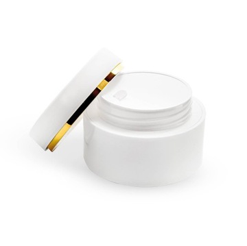 Белый контейнер для косметики, прополисных мазей, кремов, 50 мл - GJ24
