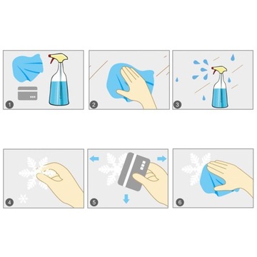 Двойные рождественские наклейки для окна