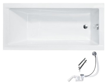 WANNA AKRYLOWA MODERN PMD BESCO 170x70 SYFON NOGI