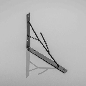 ОПОРА ДЛЯ ПОЛКИ ОПОРА ДЛЯ ПОЛКИ ЧЕРНАЯ 17x20