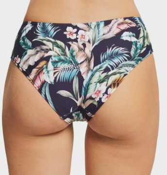 ESPRIT DÓŁ OD BIKINI GRANATOWY W KWIATY 38 SPF