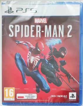 SPIDER-MAN SPIDERMAN 2 PL FOLIA - PS5