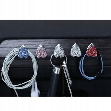 4 вешалки для подголовника Bling Автомобильные крючки
