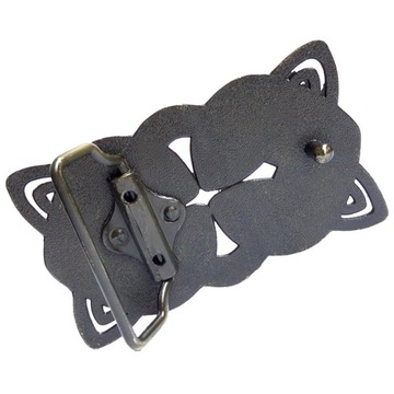 Коричневый кельтский ковбойский узор в виде западного креста