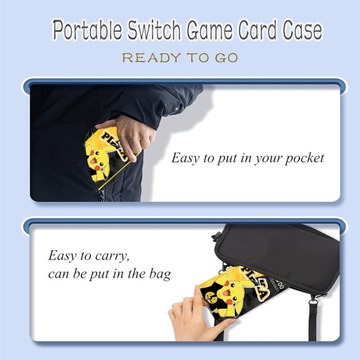 ЧЕХОЛ-ОРГАНИЗАТОР ДЛЯ КАРТ POKEBALL OLED MICRO SD NINTENDO SWITCH
