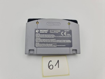 NINTENDO 64 GOLDEN EYE 007 КАРТОННАЯ КОРОБКА