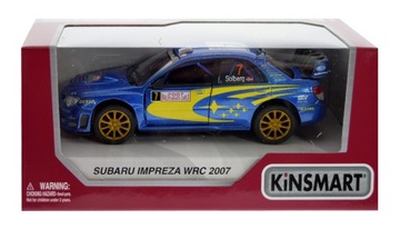 KINSMART SUBARU IMPREZA PETER SOLBERG wersja rajdowa 1:36