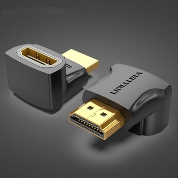 ВЕРХНИЙ АДАПТЕР VENTION ANGLE HDMI 2.0 UHD 4K 60 Гц 90 ГРАДУСОВ