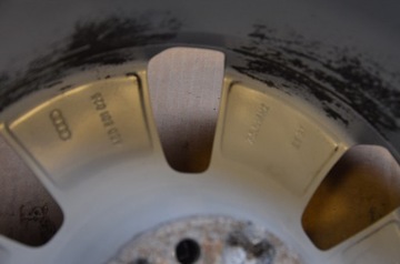 4× DISK HLINÍK AUDI OE 7.5" X 16" 5X112 ET 37