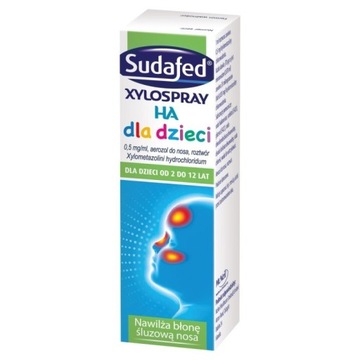 Sudafed Xylospray HA dla dzieci, aer. do nosa 10ml