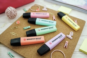 STABILO BOSS Pastel Переключатель для телескопов, подставка, 15 шт. 70