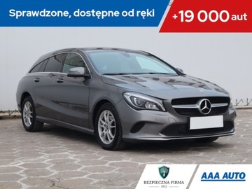 Mercedes CLA C117 Shooting Brake Facelifting 1.5 180 d 109KM 2018 Mercedes CLA 180 CDI, Automat, VAT 23%, Skóra