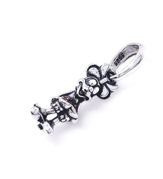 CHARMS KORALIK MODUŁOWA MYSZKA SREBRO 925 M.JOPEK