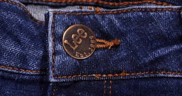 LEE spodnie HIGH blue jeans BREESE _ W30 L35