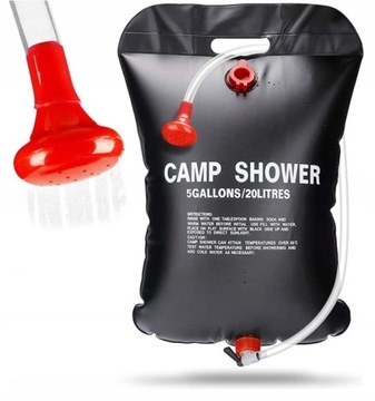 ТУРИСТИЧЕСКИЙ ДУШ ДЛЯ КЕМПИНГА ПОРТАТИВНЫЙ САДОВЫЙ ДУШ 20л