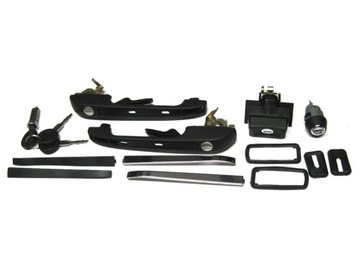 ZAMKI WKŁADKI KLAMKI STACYJKA VW GOLF II 2 KOMPLET