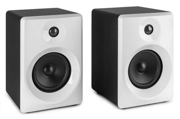 Monitory STUDYJNE AKTYWNE 140W 2 szt VONYX BIAŁE
