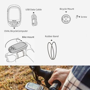 Беспроводной велокомпьютер MEILAN M2 GPS с GPS