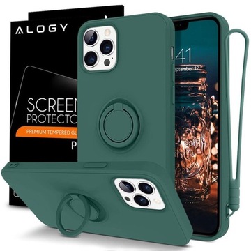 ETUI ALOGY RING SLIM DO IPHONE 12/ 12 PRO + SZKŁO