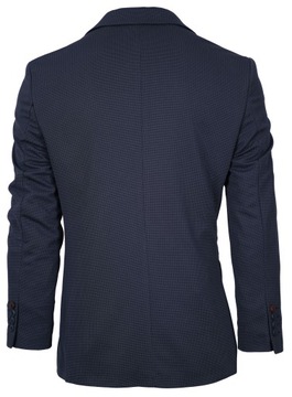 МУЖСКИЙ ПИДЖАК ИЗ ХЛОПКА, ЭЛЕГАНТНЫЙ, ПОВСЕДНЕВНЫЙ, ТЕМНО-СИНИЙ TURKISH NAVY 56