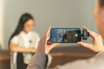 Беспроводной микрофон Boya MIC 2,4 ГГц для камеры, iPhone и Android