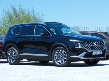 Hyundai Santa Fe IV SUV HEV 1.6 T-GDI HEV 230KM 2022 Hyundai Santa Fe 230ps 4WD Full Wentyle Panorama 360 Hak HUD Krell ACC Blis, zdjęcie 4