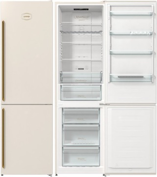 Lodówka GORENJE NRK6202CLI 200cm NoFrost LED 331L