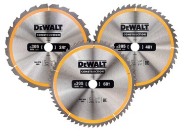 DEWALT TARCZE 305MM DO DREWNA DWS780 D27107 D27113