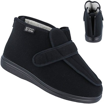 Buty Damskie Kapcie Ortopedyczne Na Rzep Szerokie Dr Orto 987D Zdrowotne 39