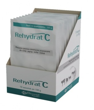 Rehydrat C - 10 saszetek po 100 g elektrolity