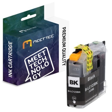 Zamiennik tuszu do Brother LC121/123 BK MFC-J870DW DCP-J172W DCP-J132W