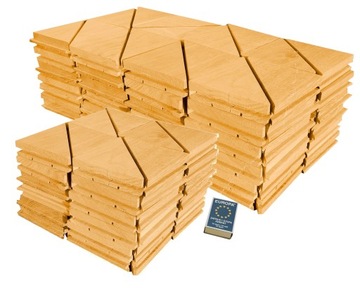 Rozpałka 55dm3 Drewno Kominkowe Ścinki Parkietu Podpałka 24kg Dąb Transwood