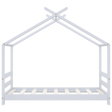 КАРКАС ДЕТСКОЙ КРОВАТИ, БЕЛЫЙ, СОСНА, 70X140СМ