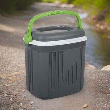 Lodówka turystyczna na wkłady 20L szara + GRATIS woreczki do 240 kotek lodu