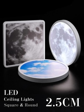 Sky Smart Lamps Led Ceiling Light Fixture Moon Lights APP Remote Control