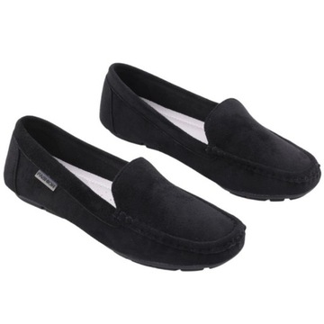 ЧЕРНЫЕ ЖЕНСКИЕ СЛИПОНЫ, ЭЛЕГАНТНАЯ ОБУВЬ ИЗ ЭКО КОЖИ