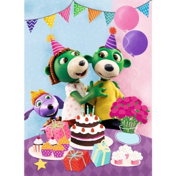 ПАЗЗЛ 20 MiniMaxi Trefliki СЕМЕЙСТВО TREFLIK Trefl 21153