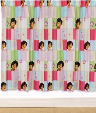 DORA I PRZYJACIELE ZASŁONKI ZASŁONY