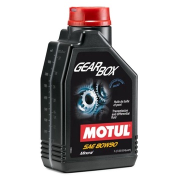 МАСЛО PRZEKLADNIOWY MOTUL GEARBOX 80W90 1L 