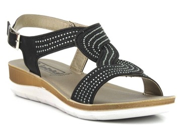 САНДАЛИИ ЖЕНСКИЕ INBLU BV-33 BLACK LIGHT SUMMER 36